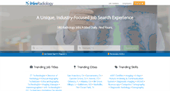 Desktop Screenshot of ihireradiology.com